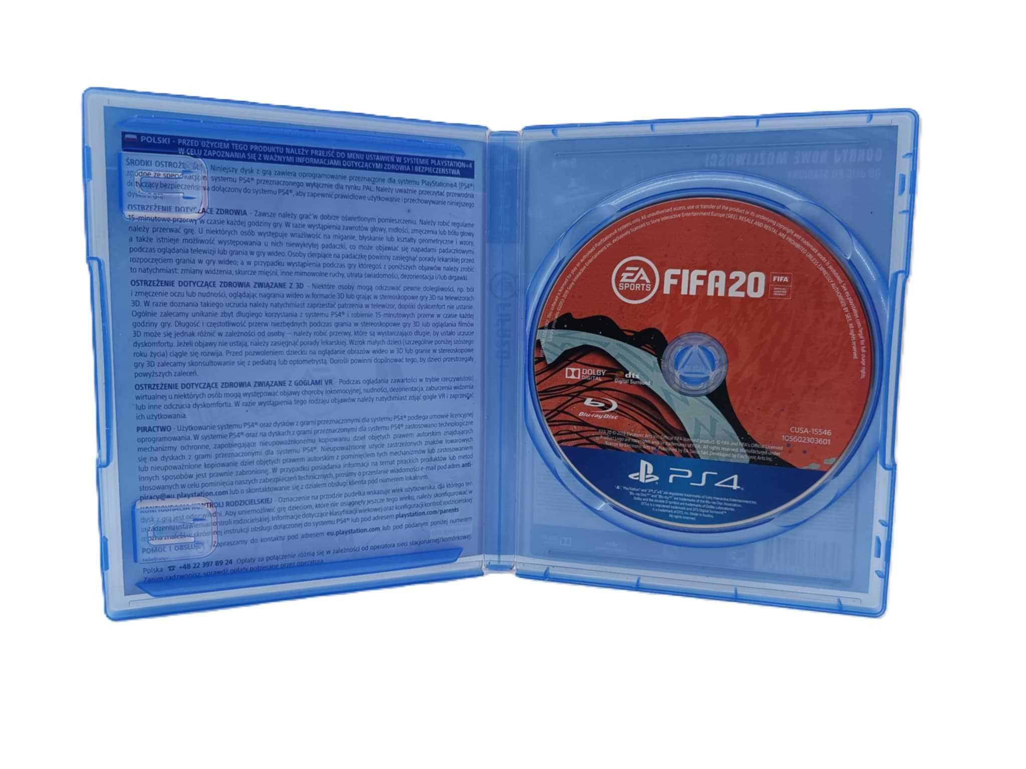 Gra PS4 FIFA 20 z polskim komentarzem