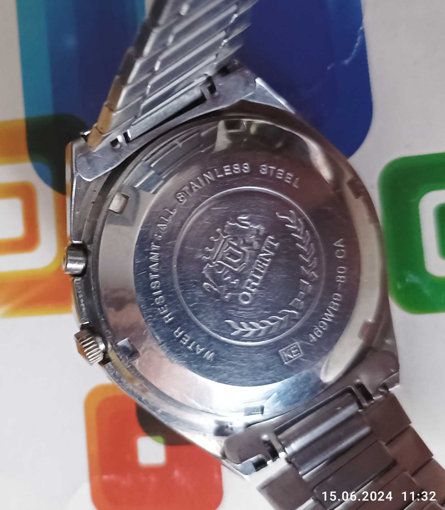 Zegarek męski Orient na 21 kamieniach,automatyczny