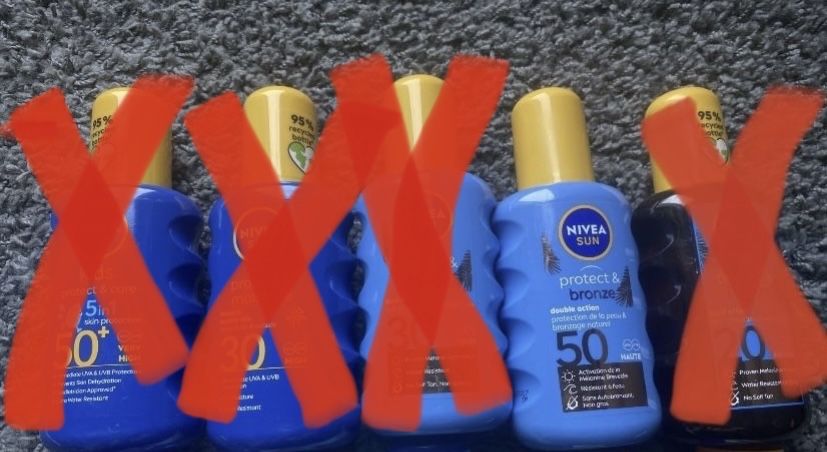 NIVEA SUN olejki do opalnia