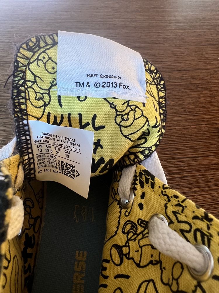 Buty Juniorskie Converse The Simpsons - Edycja Limitowana