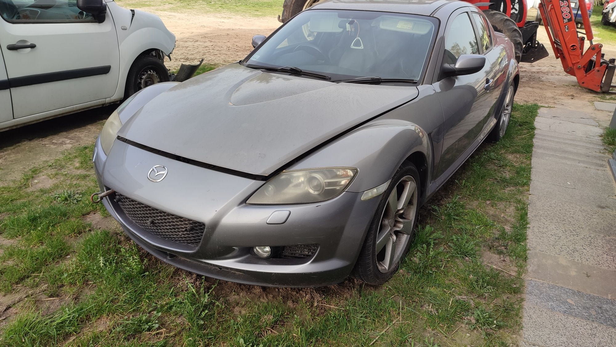 Mazda RX-8 1.3 , 2.6 maska zderzak błotnik lampa drzwi i klapa 29Y