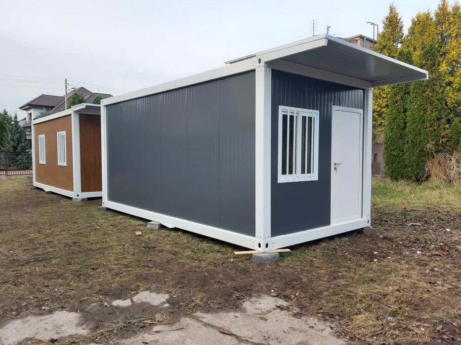 KONTENER MODUŁOWY SKRĘCANY 18m2 mieszkalny, biurowy, 6x3m WYPRZEDAŻ