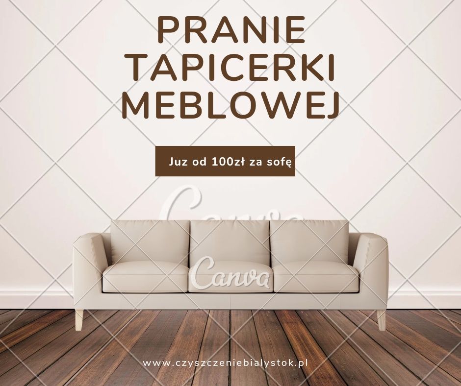 Pranie tapicerki meblowej, kanapy, dywanów ,karcher wynajem