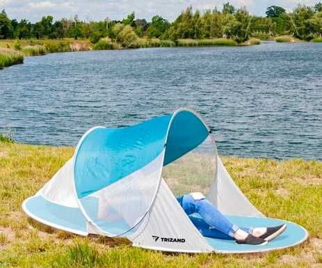 NAMIOT PLAŻOWY samorozkładający POP-UP  2 osobowy 190x120x90