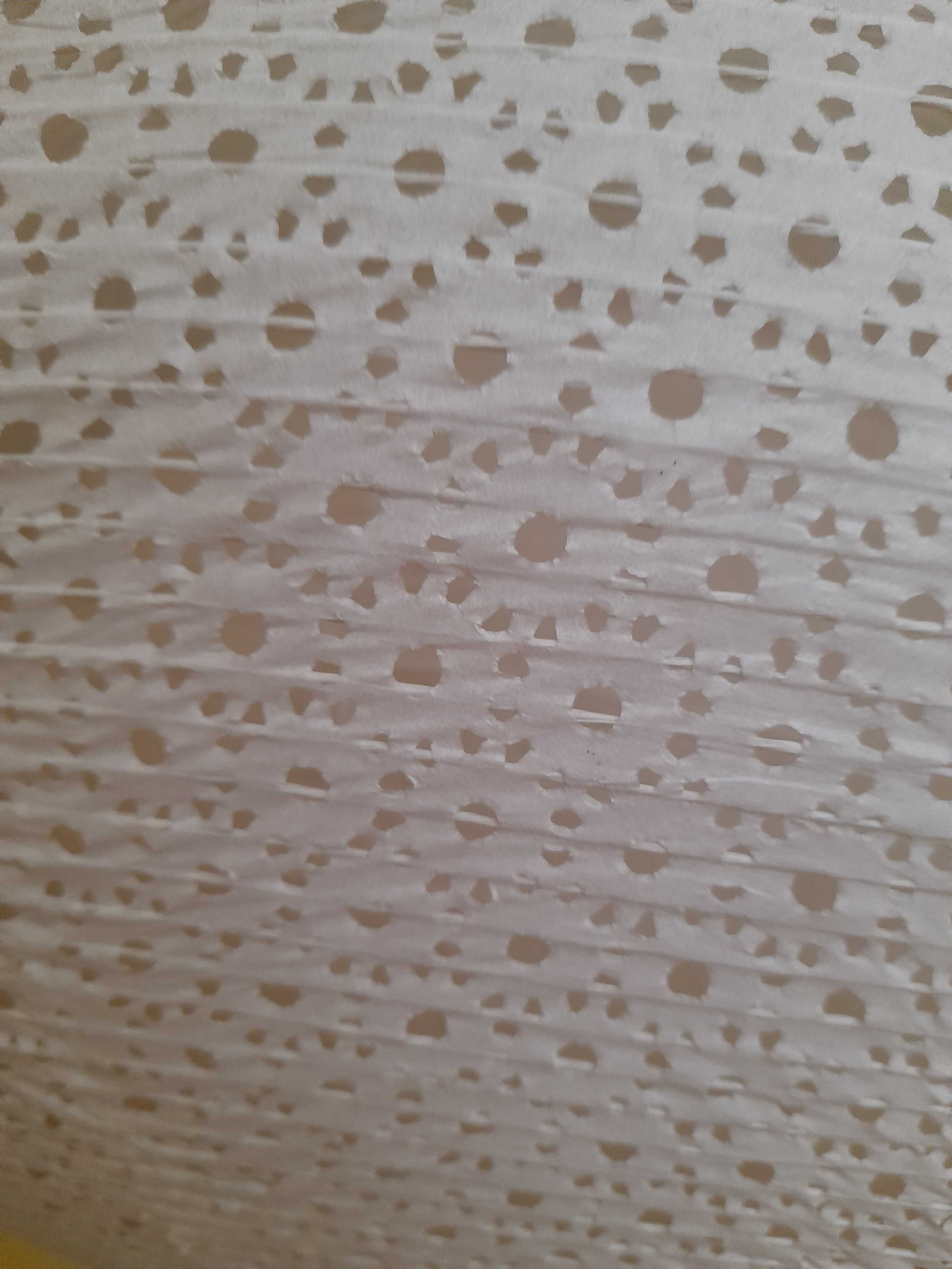 Lampa klosz Ikea duża ażurowa owalna