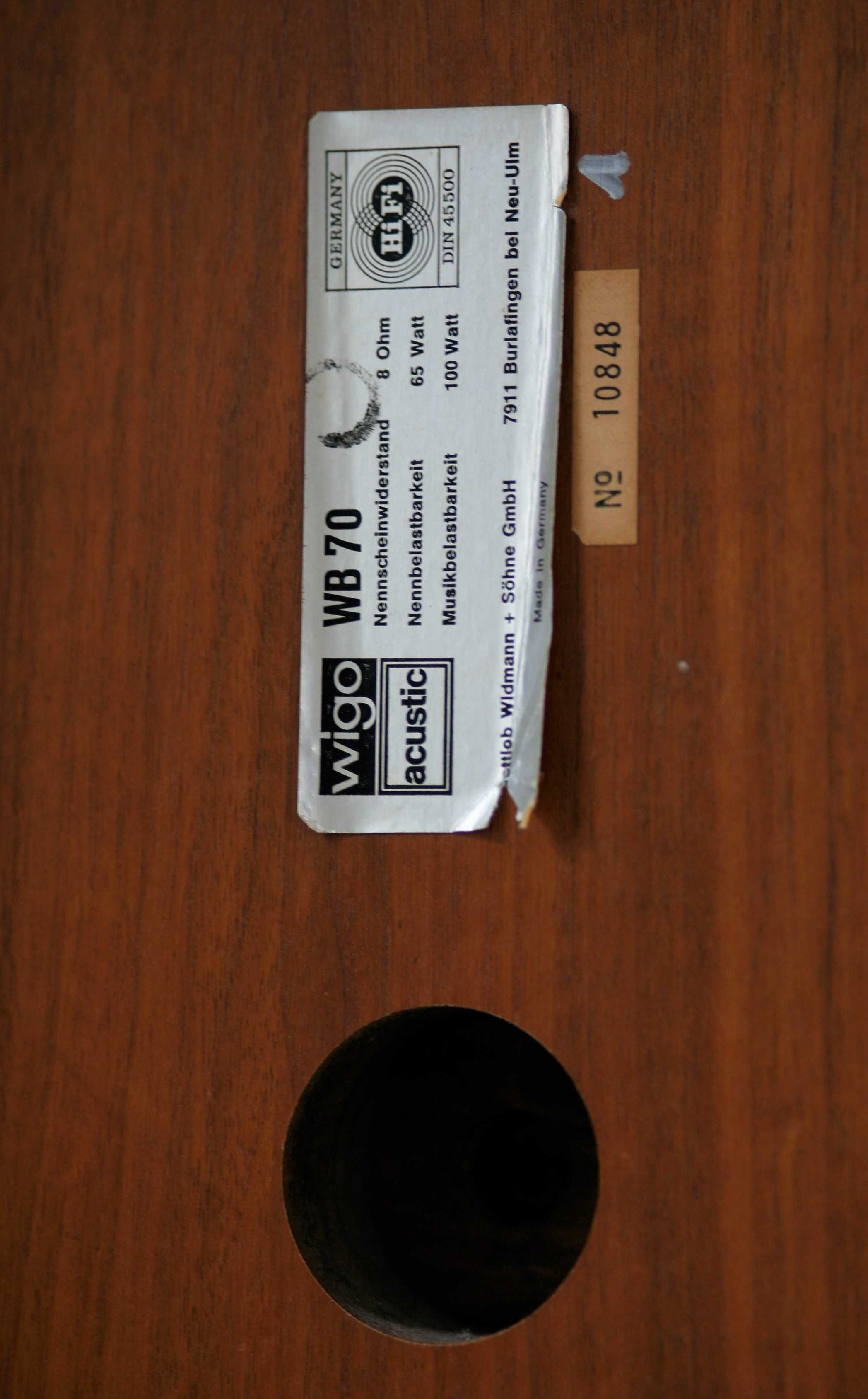 Kolumny WIGO Wb70 + kable gratis