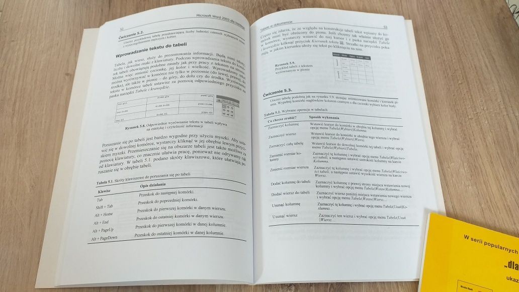 Mocrosoft Word i Excel 2003 książki