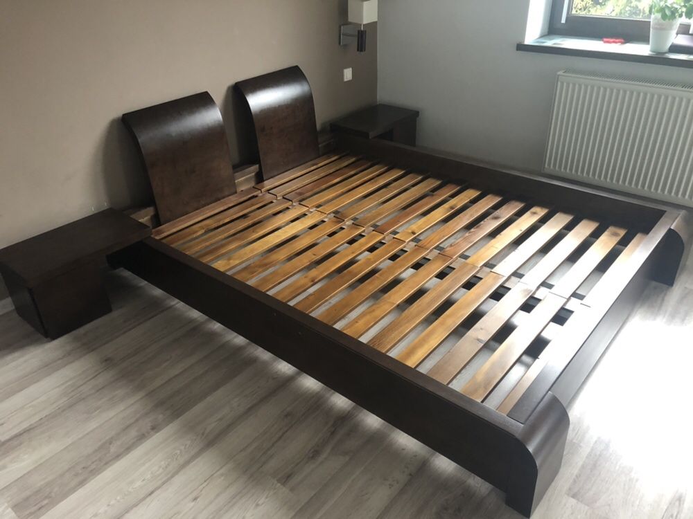 Łóżko drewniane bukowe 160x200