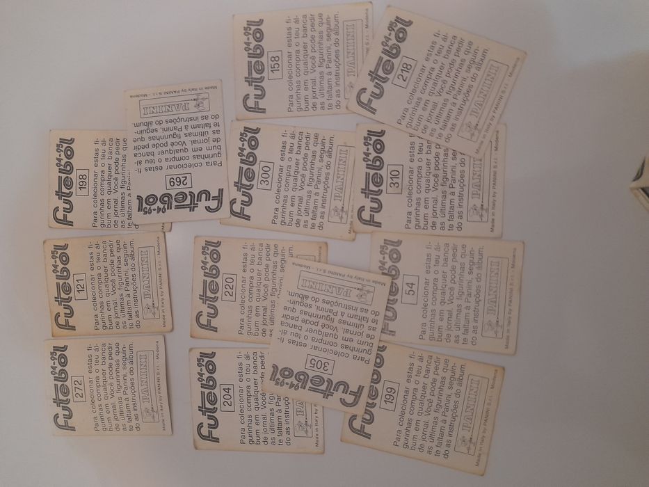 Cromos futebol 94-95