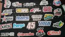Autocolantes Vinily JDM