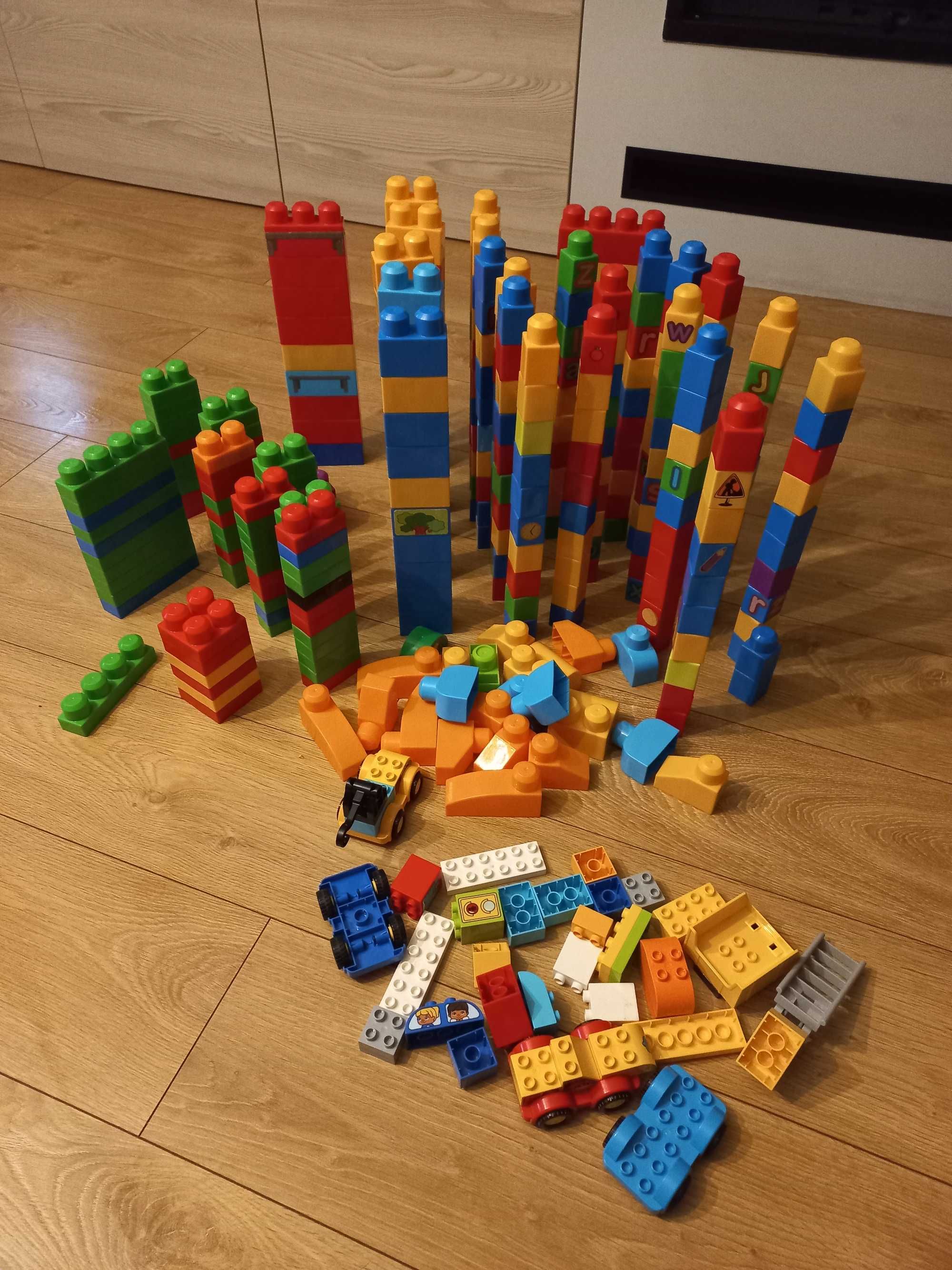 MEGA BLOKS 352szt + lego duplo