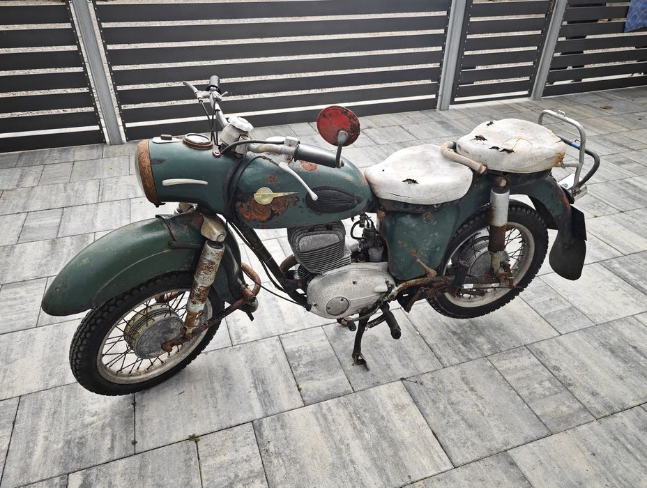 MZ ES 250/1 Jaskółka + dodatkowe części