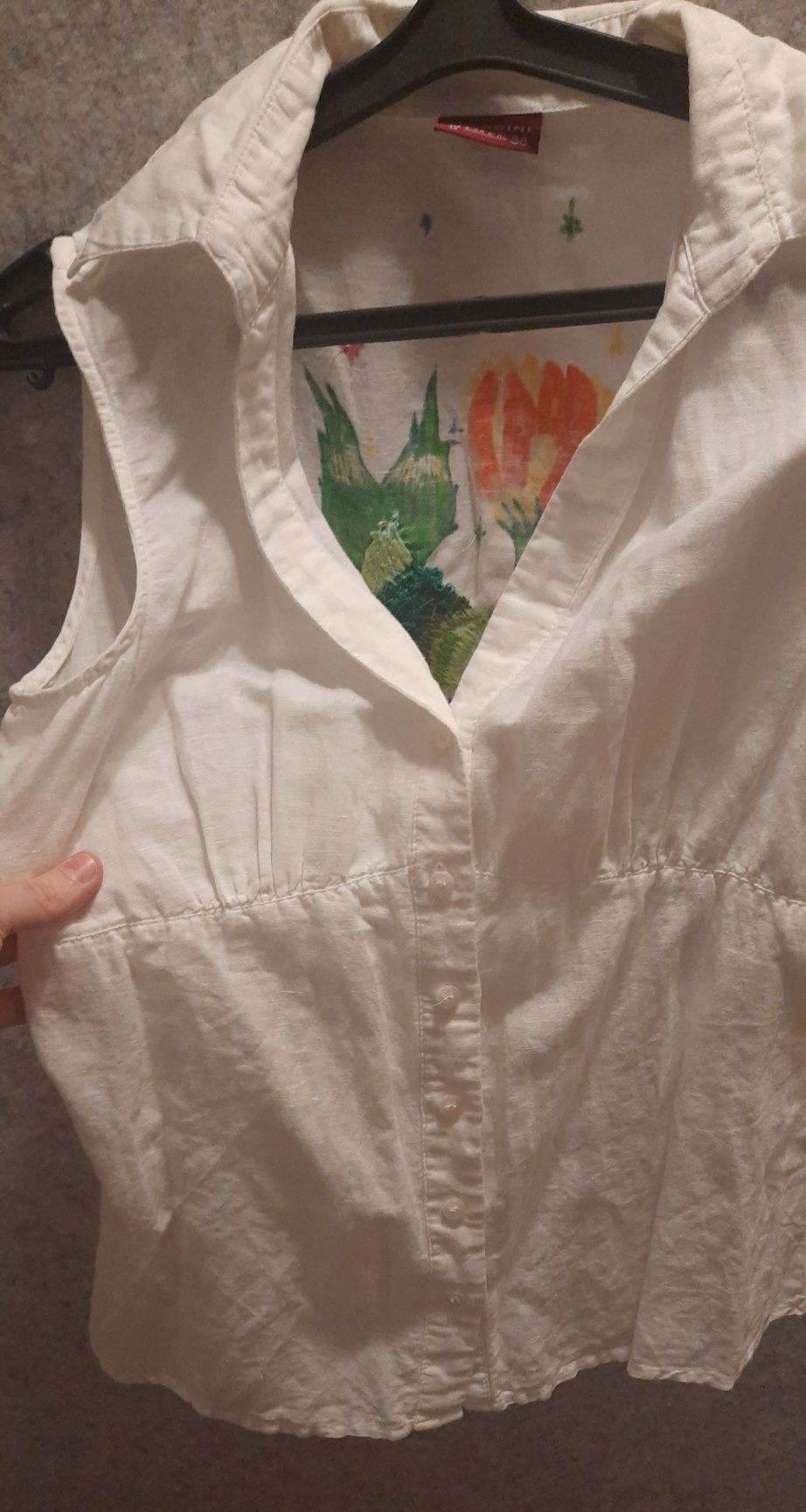 Фентезійна блузка з ручною вишивкою