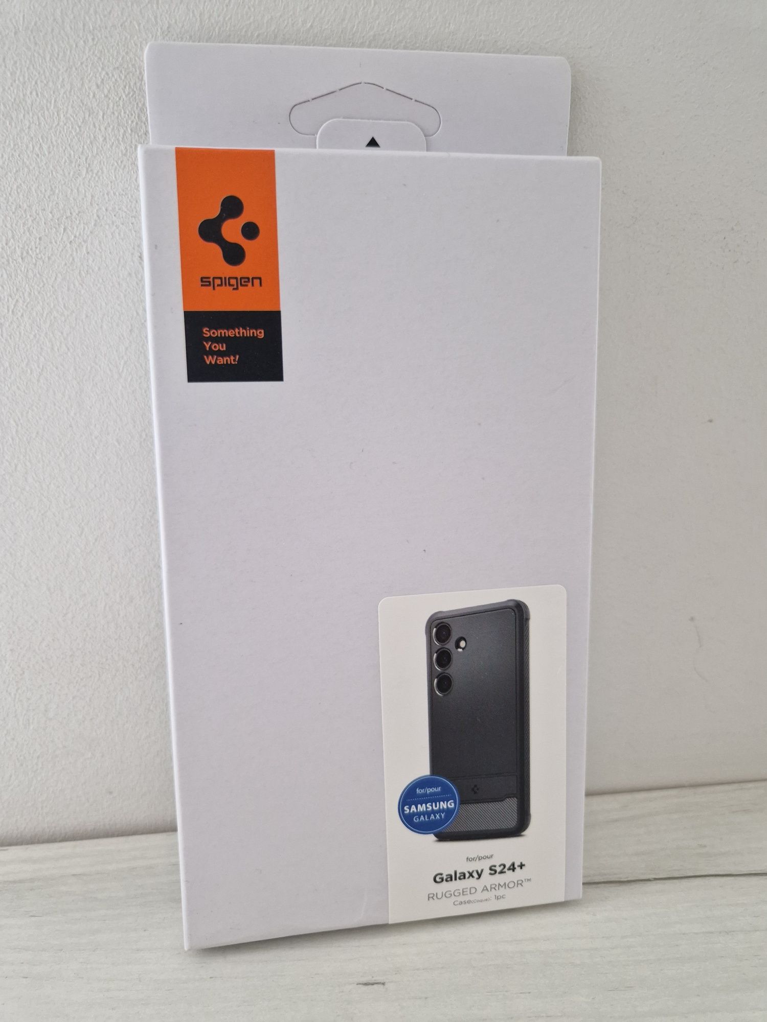 Etui SPIGEN Rugged Armor do Samsung Galaxy S24 Plus - Matte Black