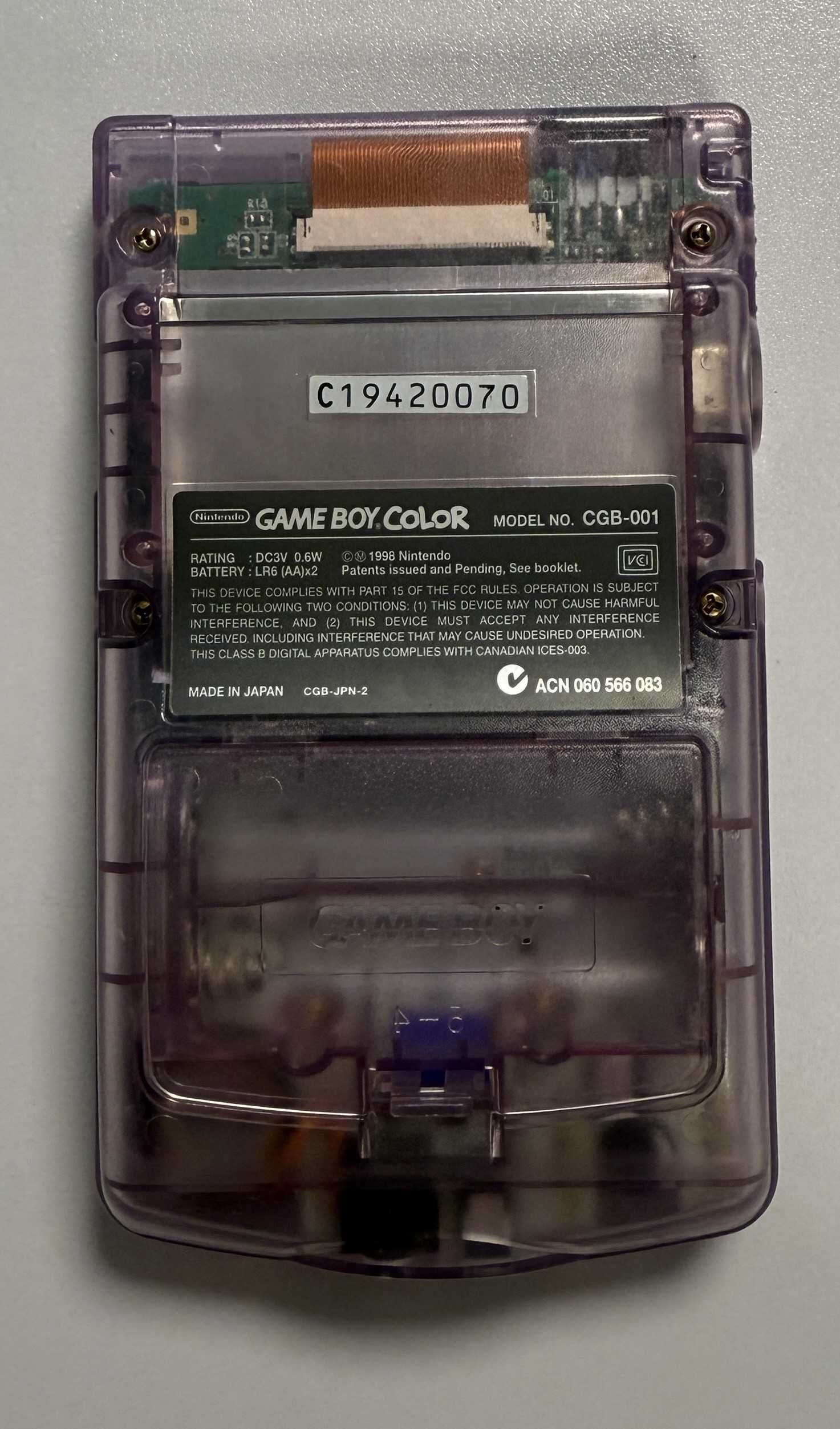 Game Boy Color GBC Gameboy