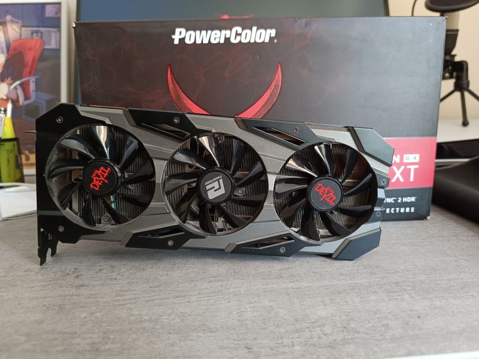 Видеокарта powercolor red devil RX 5700 XT 8GB