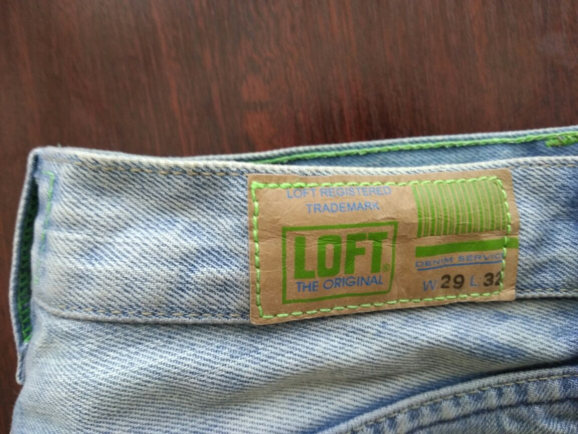 Мужские джинсы loft jeans w29 L32 в идеальном состоянии