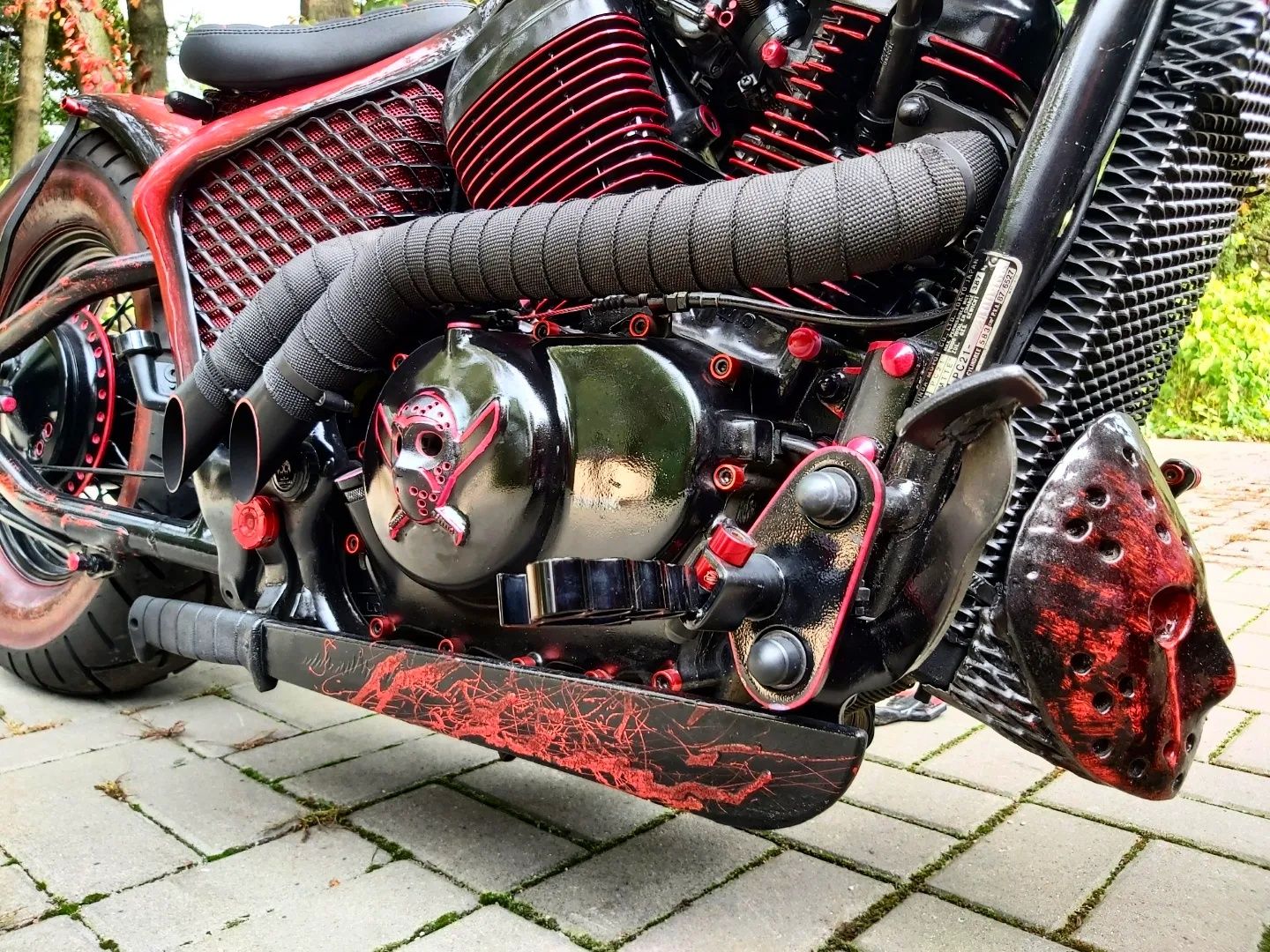 Honda VT600 - Custom Piątek 13tego