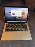 Macbook pro retina 13 cali  2,7GHz Intel i5 16GB RAM 256GB SSD