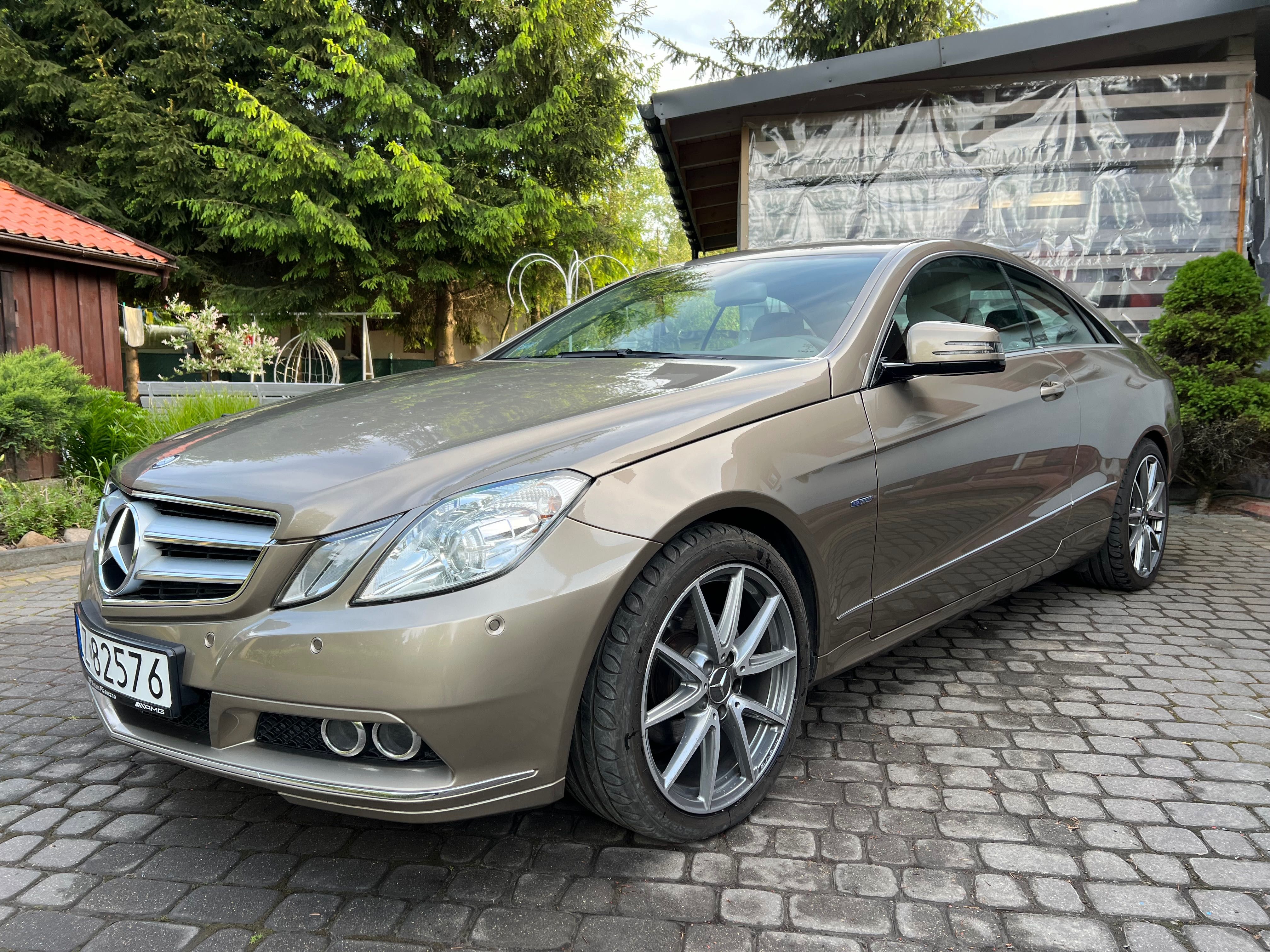 Mercedes-Benz Klasa E Mercedes w207 Coupe 2011r. Piękny