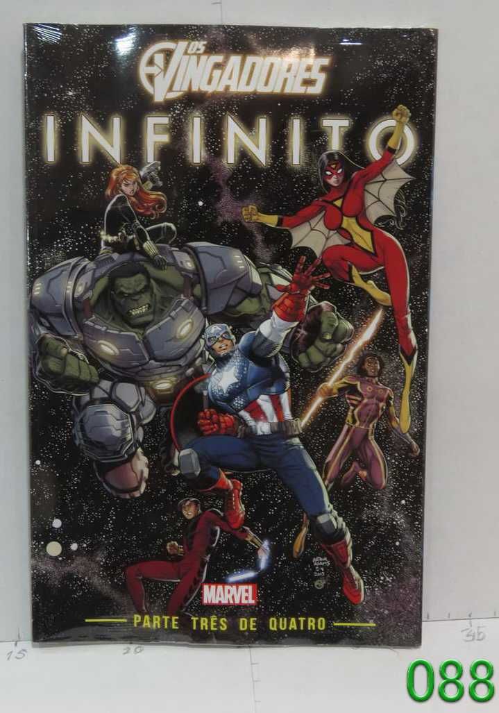 Marvel Os Vingadores - Infinito, Serie completa (4 volumes novos)