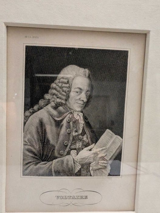 Rycina grafika Voltaire