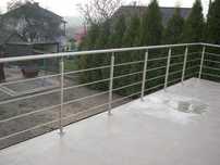 Balustrady ze stali nierdzewnej  balkon schody zabezpieczenie okienne