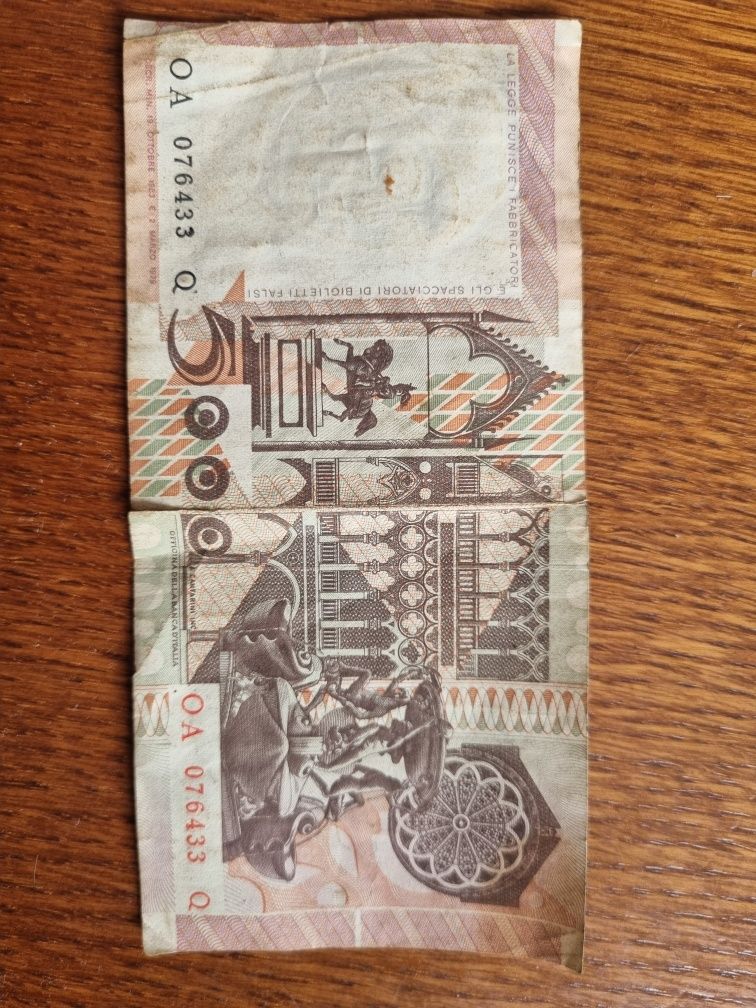 Banknot, Włochy, 5000 Lire, 1982