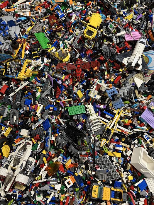 Klocki LEGO oryginalne mix 1 kg z figurkami