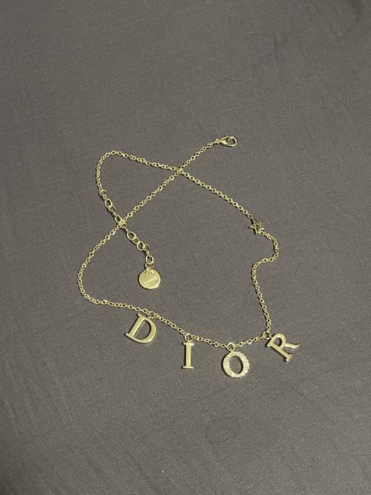 Naszyjnik Christian Dior Zloty Nowy