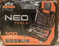 Zestaw Narzędziowy 100 el. 1/2 1/4 Neo Tools 10-206