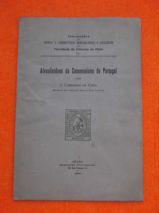Alveolinídeos Do Cenomaniano De Portugal - Carrington da Costa