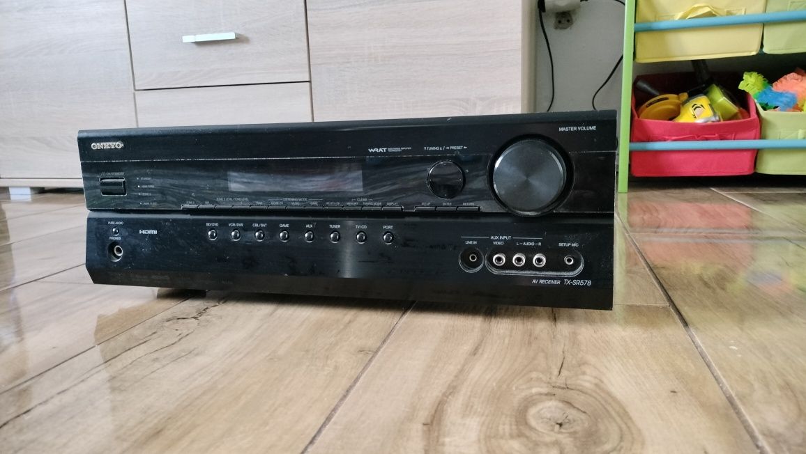 Onkyo tx-sr 578 11kg  av receiver 7.1 450watt