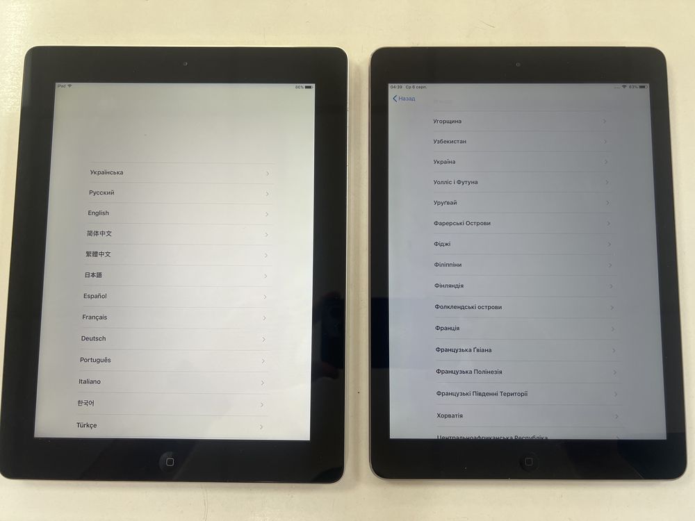 ‼️‼️ ЛОТ Ipad A1475 та Ipad A1458