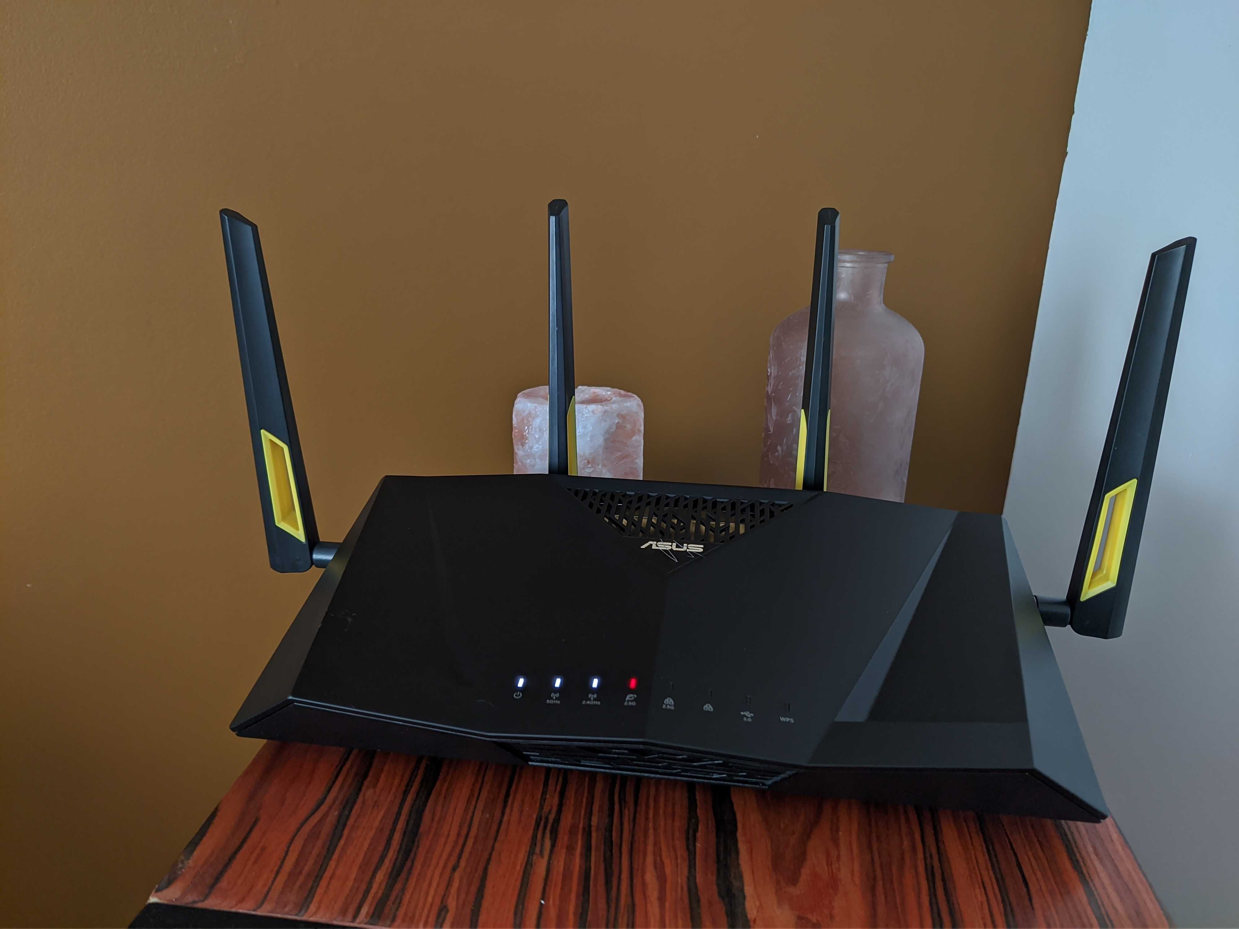 ASUS RT-AX88U PRO, AX6000, AiMESH, 2.5GbE, USB, VLAN, Gwarancja, FV23