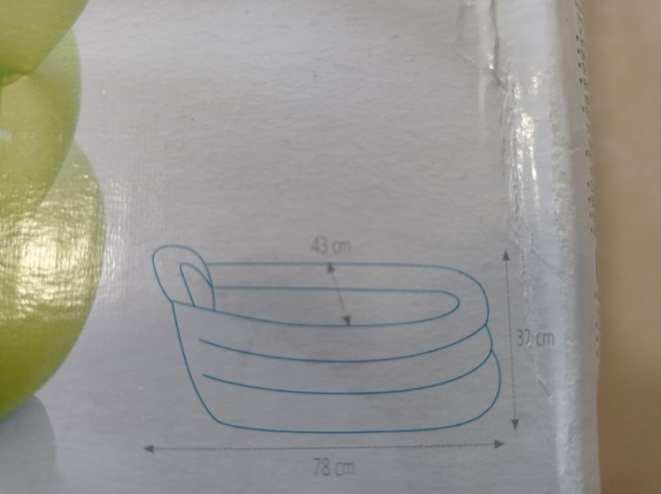 banheira insuflável de bebé Jané