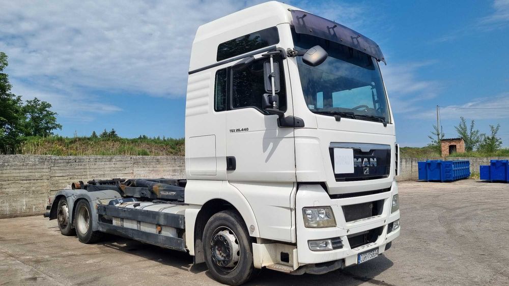 MAN TGX 26.440 hakowiec Meiller 2011 rok
