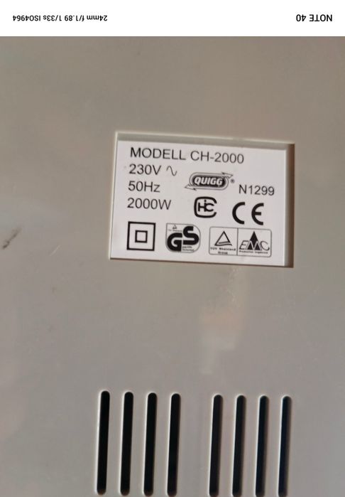 Farelka grzejnik elektryczny