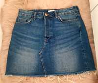 Krótka jeansowa spódnica H&M - r. 38