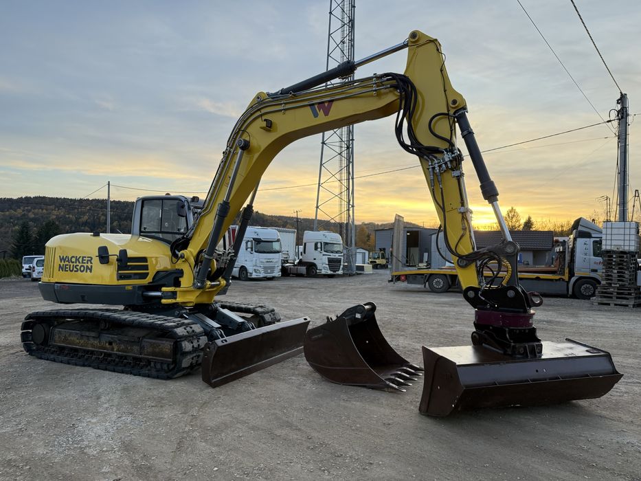 Minikoparka Wacker Neuson ET 145 Rototilt HOLP z Niemiec 15ton