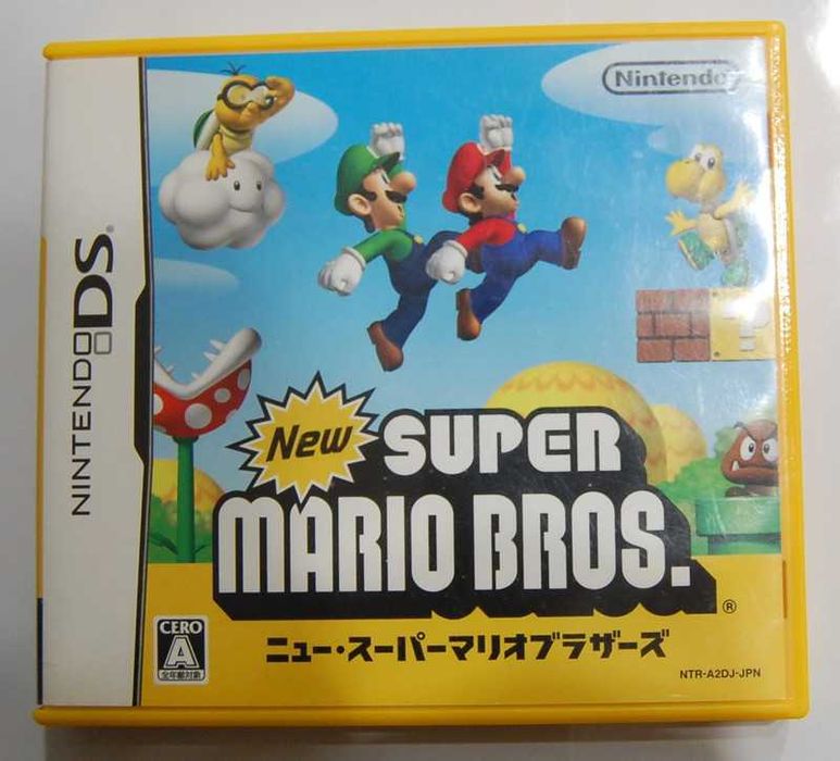 Gra New Super Mario Bros Nintendo DS - Japonia NTR-A2DJ-JPN
