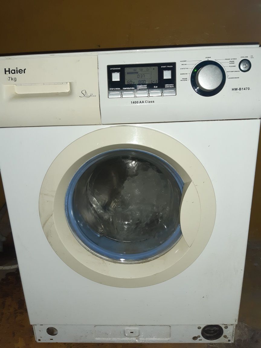 Pralka haier 7kg hw-b1470 uszkodzona