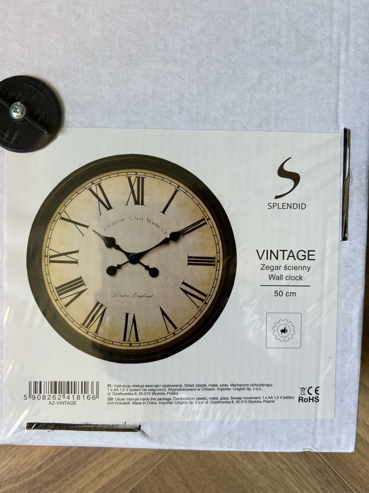 Zegar scianny Vintage 50cm