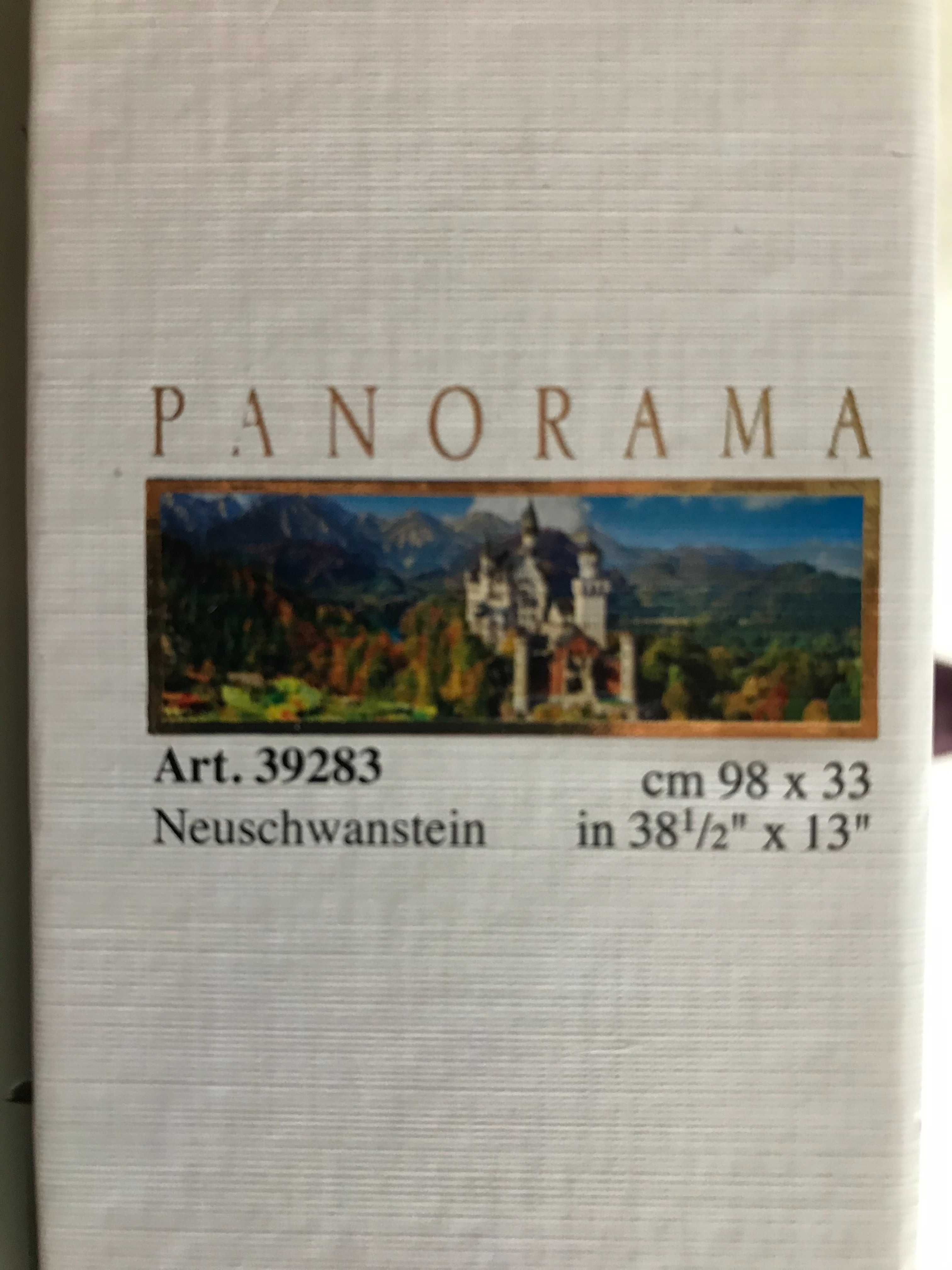 Puzzle 1000 Clementoni - panorama / zamek