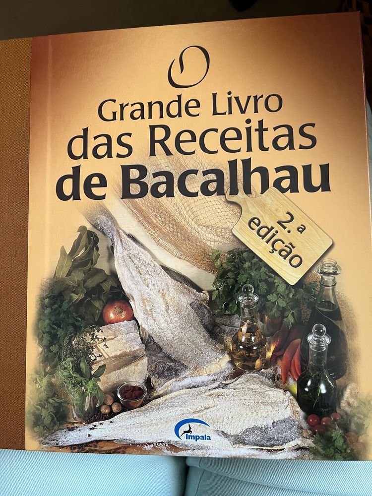 Livro Receitas de Bacalhau