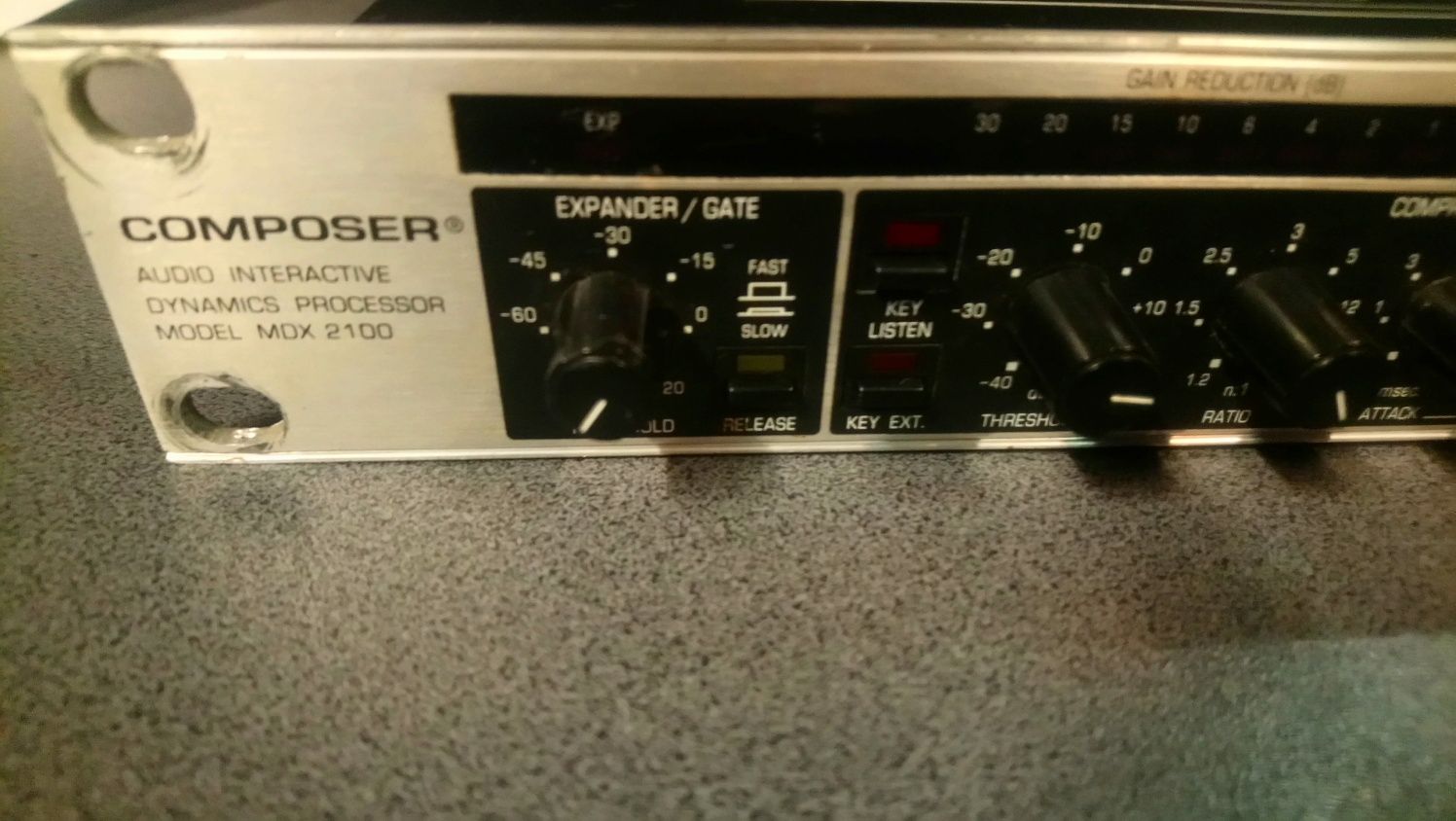 Behringer mdx 2100 composer kompresor limiter dźwięku studio studyjny