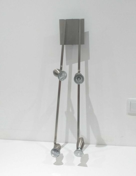 Candeeiro de teto em metal , multi-posições extensível - 4  focos