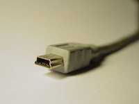 Дата кабель USB Mini male (B) -  USB F (A).