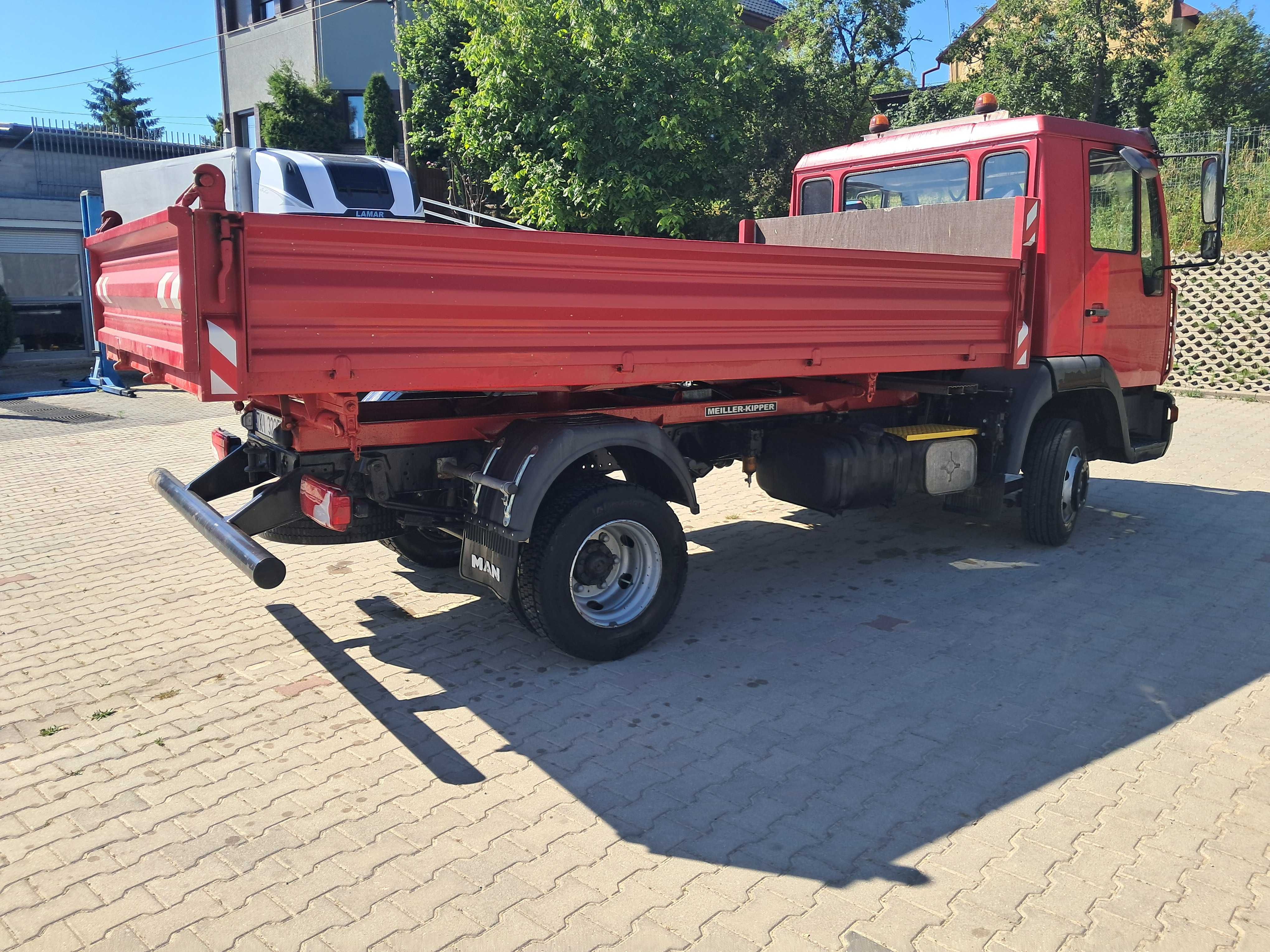 wywrotka  wozidło   man  8,180  nie 4x4  kiper miller specjalny