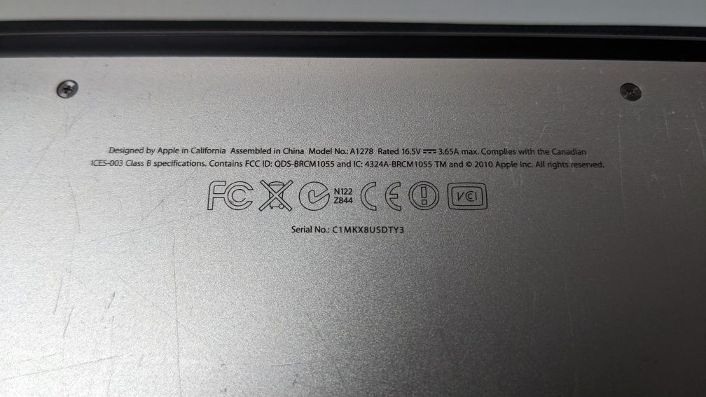 MacBook Pro 13" 16/256 (mid 2012)